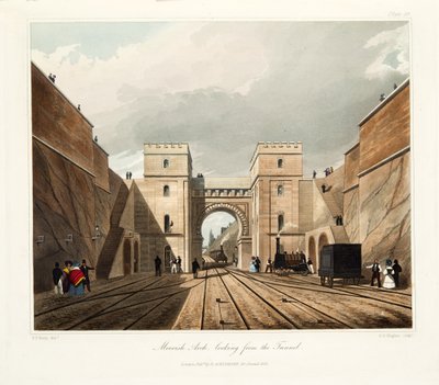 Maurischer Bogen, Blick aus dem Tunnel von Thomas Talbot Bury